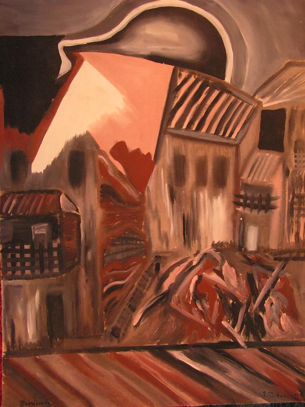 Zerstörung, 1973, Tempera-Leinen, 60x80.jpg